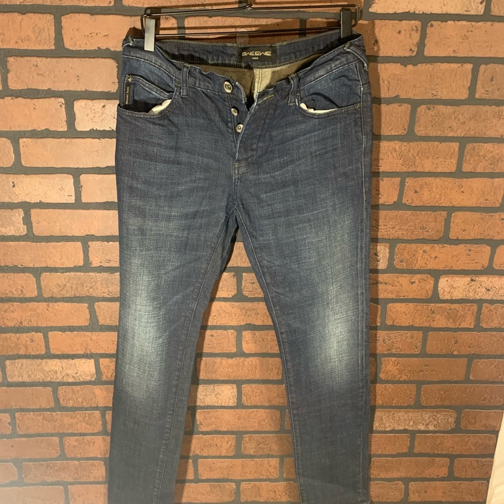 Men’s Sweewe slim fitting blue denim size 31